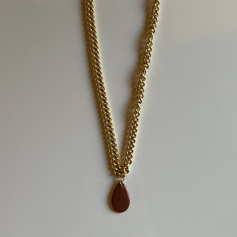 Goldstone crystal, goldstone crystal necklace