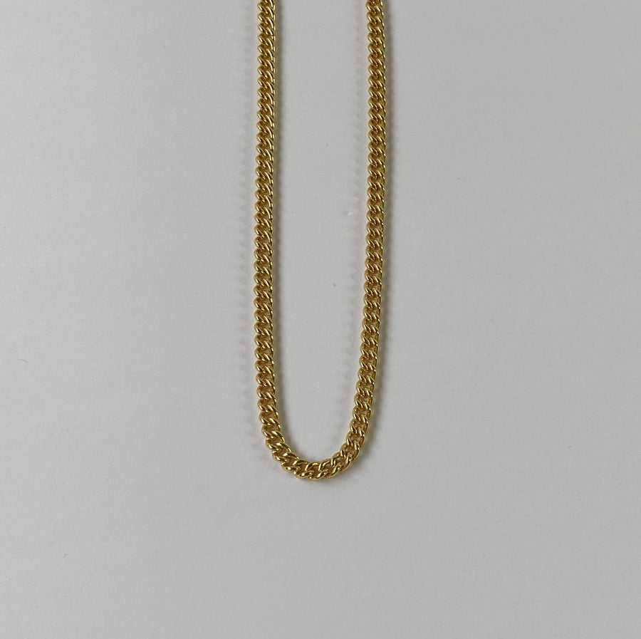 gold filled curb chain